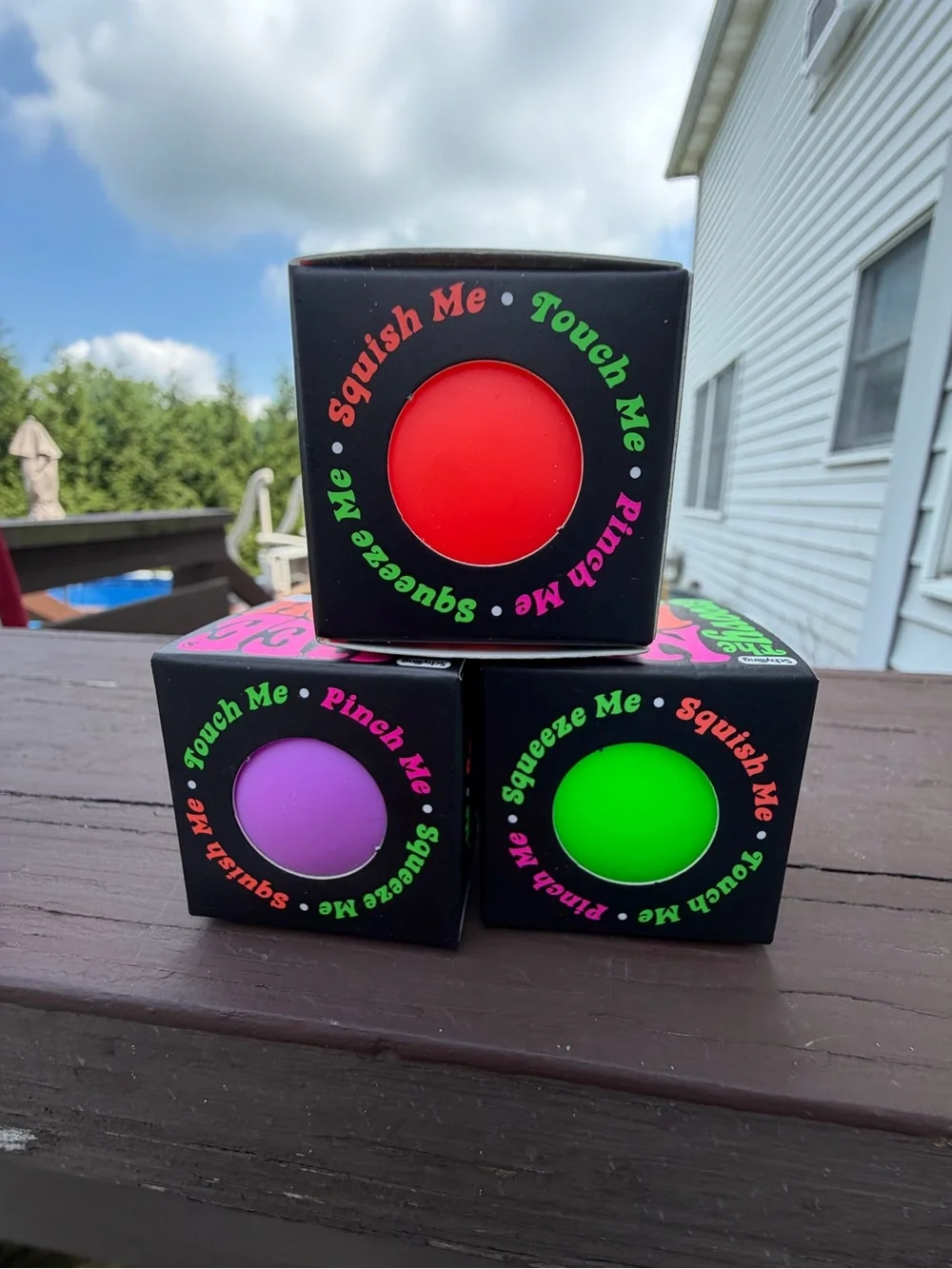 NeeDoh Groovy Glob- Lot of 3 MINIs